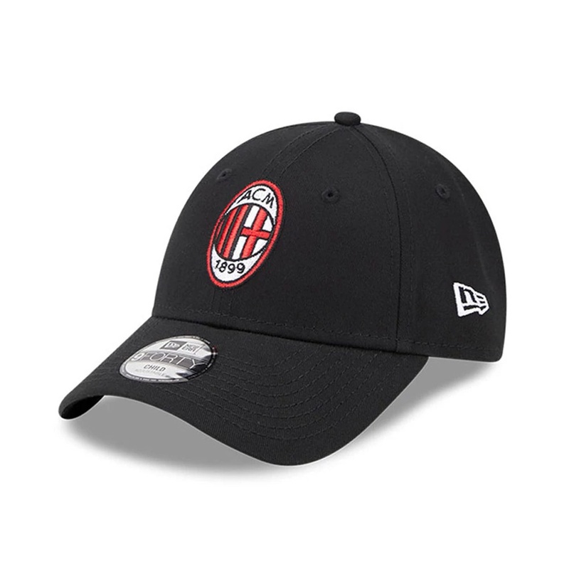 AC Milan Child Black 9FORTY Adjustable Cap Child