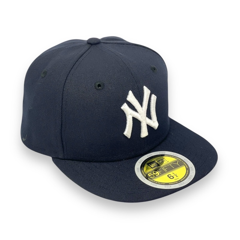 “KIDS” NEW YORK YANKEES (NAVY) NEWERA FITTED 63/8