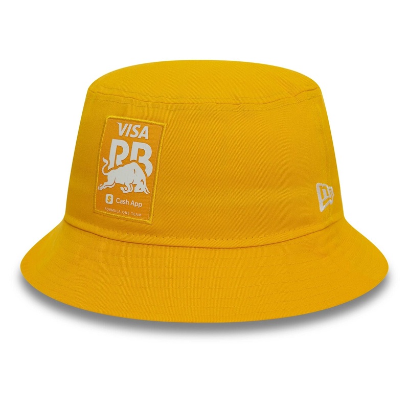 Visa Cash App Racing Bulls Seasonal Yellow Bucket Hat S