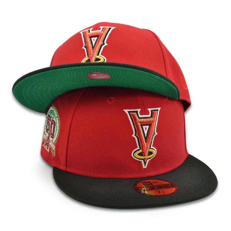 Anaheim Angels DADDY’S ANGELS 3: THE TRINITY Exclusive New Era 59Fifty Fitted Hat – Red/Black 6 7/8