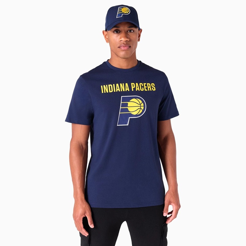 Indiana Pacers NBA Navy T-Shirt XS