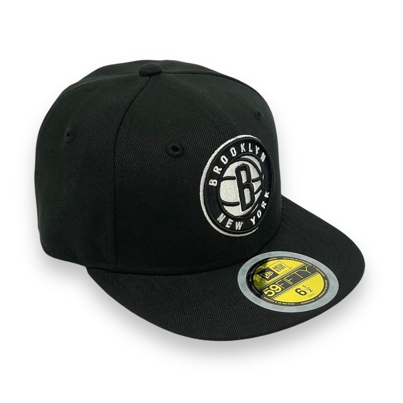 “KIDS” BROOKLYN NETS NEW ERA 59FIFTY FITTED 63/8