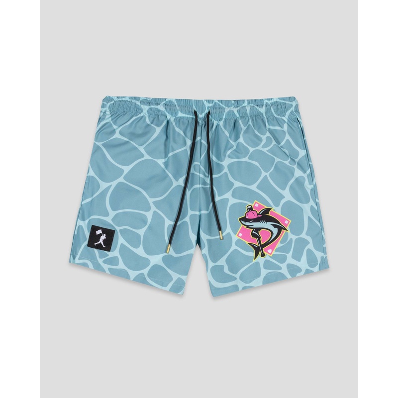 Shark Attack Cage Trunks (Clear Water) XS