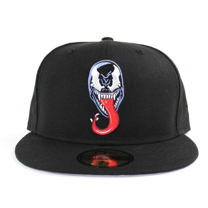 VENOM New Era 59Fifty Fitted Hats (Gray Under Brim) 7
