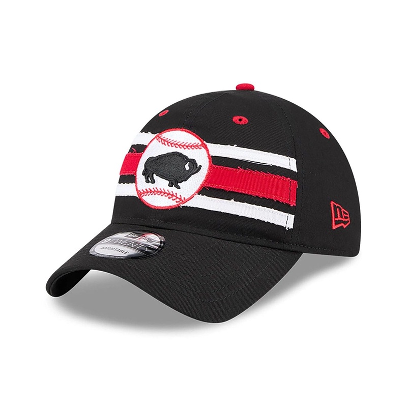 Buffalo Bisons MiLB Theme Nights Black 9TWENTY Adjustable Cap OSFM