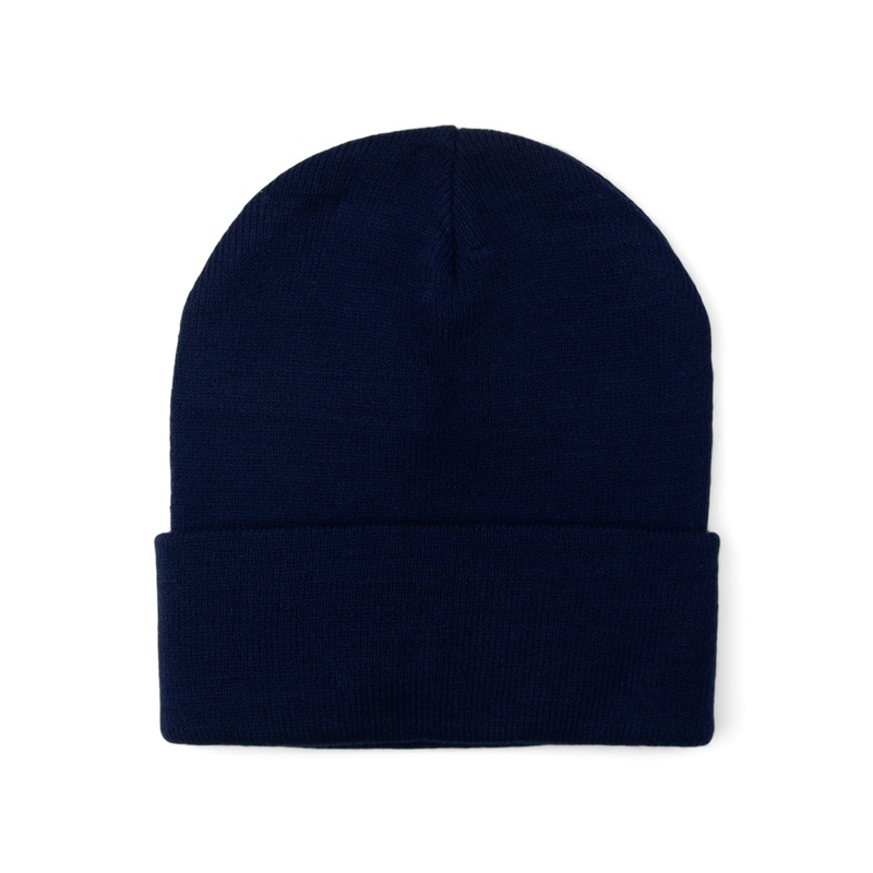 Solid Cuff Knit – Navy Adjustable