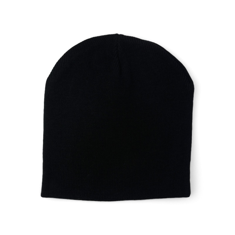 Solid Non Cuff Knit – Black Adjustable
