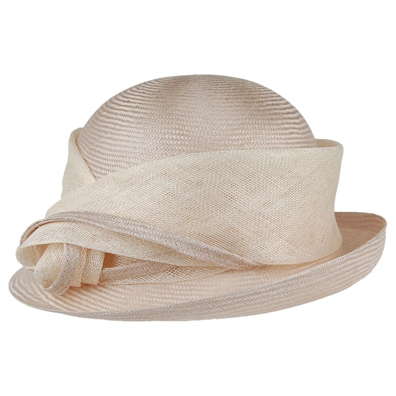 Whiteley Hats Molly Straw Cloche Hat – Oatmeal 1-Size