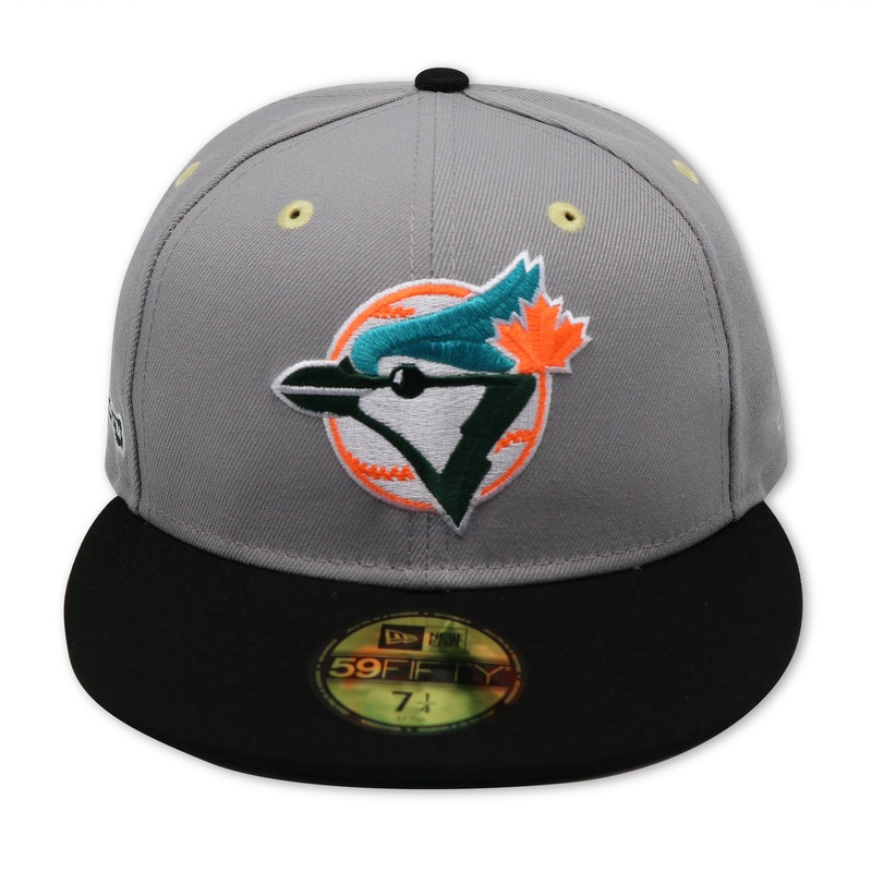 TORONTO BLUEJAYS (10TH ANN)  NEW ERA 59FIFTY FITTED (AQUA UNDER VISOR) (S) 67/8
