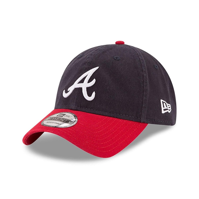 Atlanta Braves 9TWENTY MLB Core Classic Navy Cap One Size