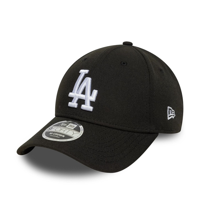 LA Dodgers MLB Black 9FORTY M-Crown Adjustable Cap OSFM