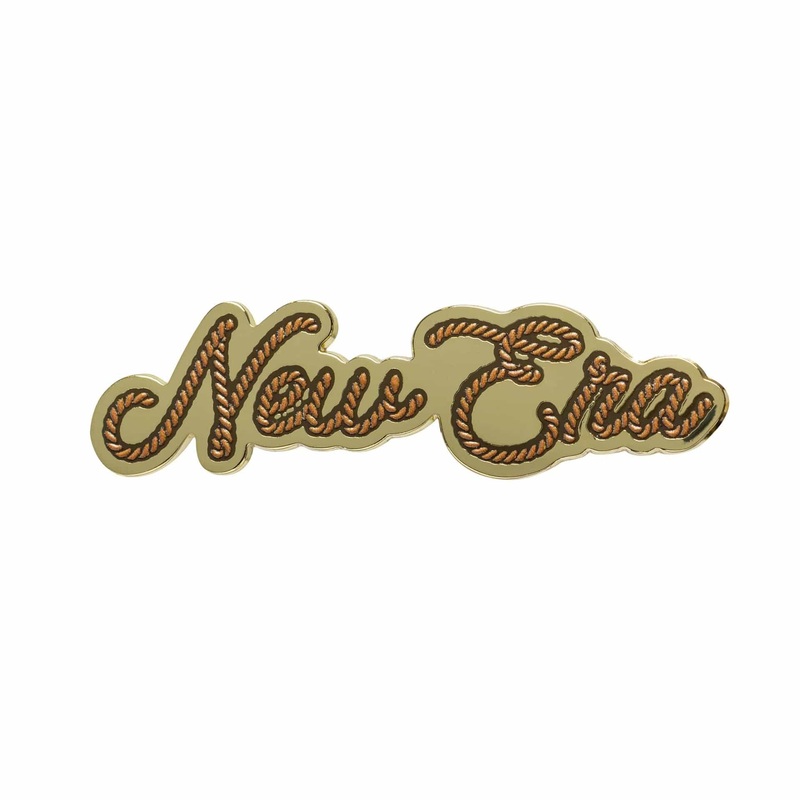 New Era Rope Gold Pin Badge OSFM