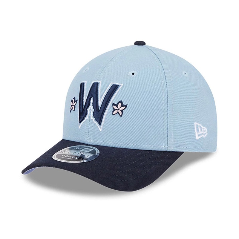 Washington Nationals MLB City Connect Light Blue 9FORTY M-Crown Adjustable Cap OSFM