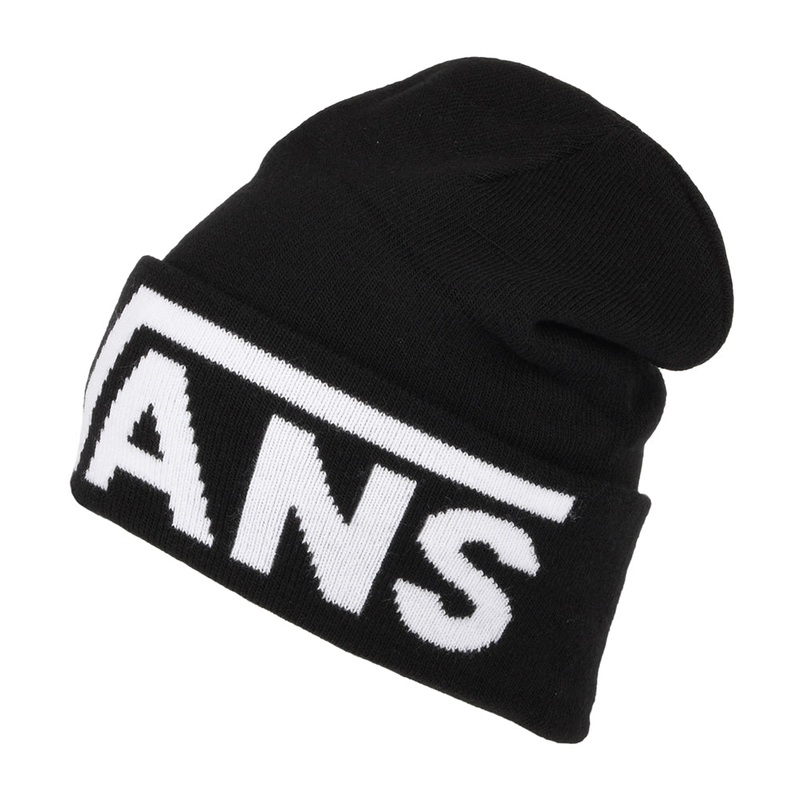 Vans Hats Drop V Cuffed Beanie Hat – Black 1-Size
