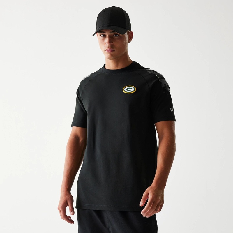 Green Bay Packers NFL 3RD Down Black T-Shirt S