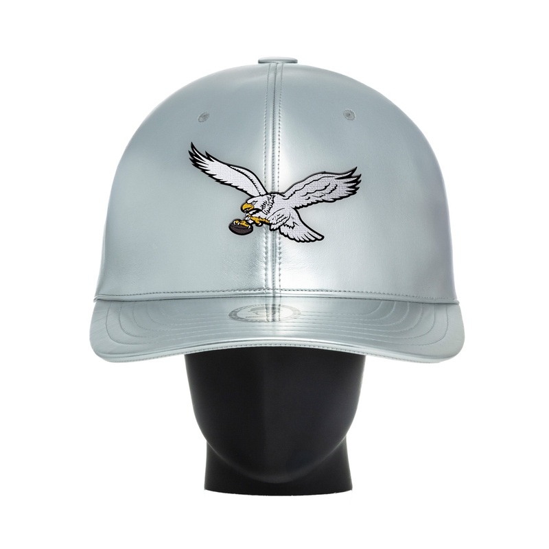 Throwback Philadelphia Eagles “Chrome Dome” Noggins Black “Chrome Dome” (S/M)
