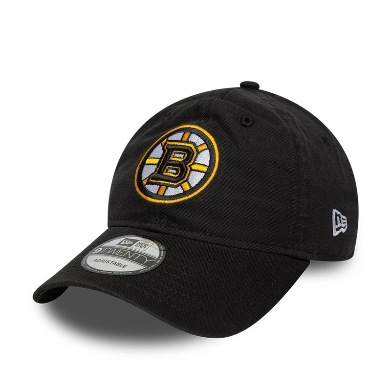 Boston Bruins NHL Black 9TWENTY Adjustable Cap OSFA