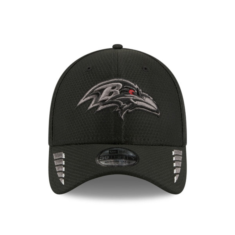 Baltimore Ravens NFL New Era Rush 39THIRTY Flex Hat – Black L/XL