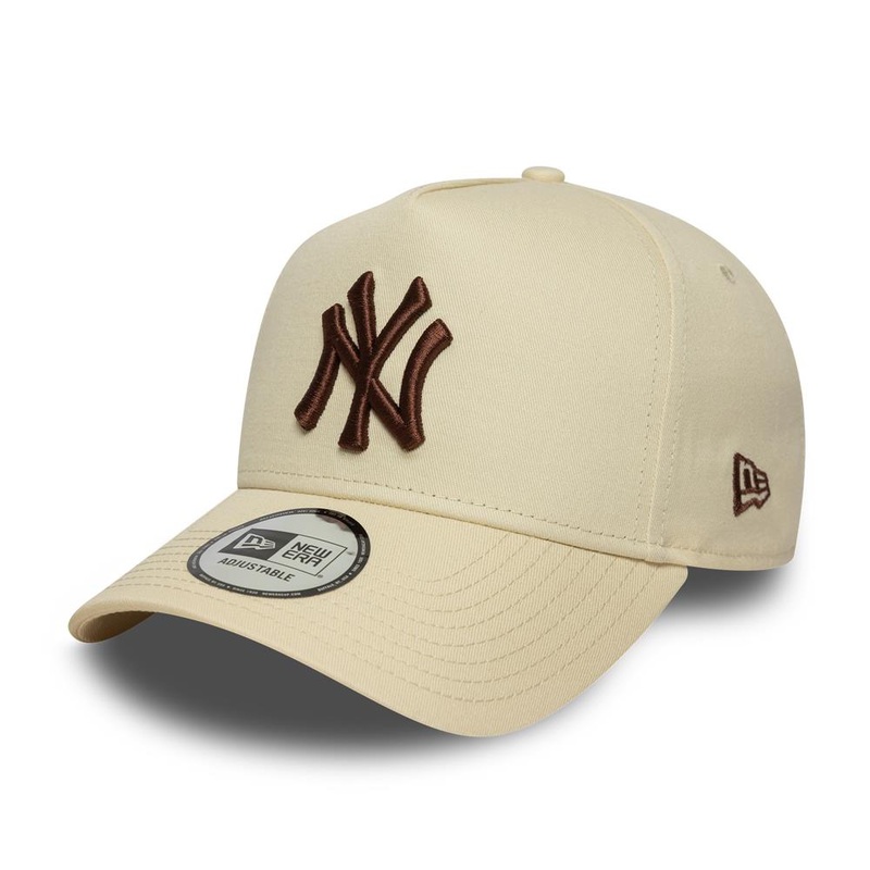 New York Yankees E-Frame MLB League Essential Stone Trucker Cap One Size