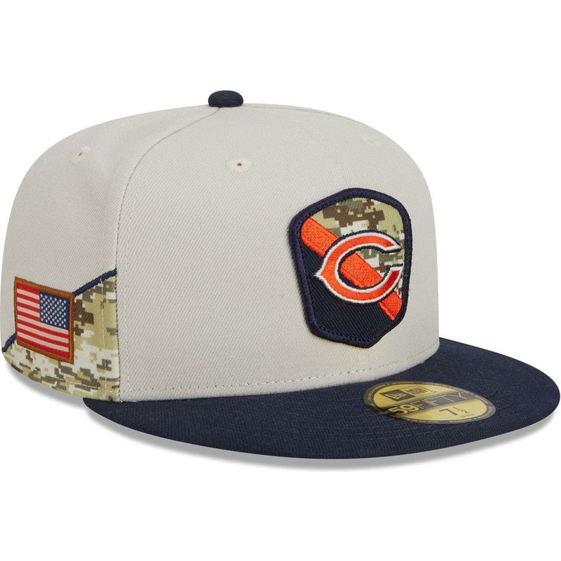 New Era Chicago Bears 2023 Salute to Service 59FIFTY Fitted Hat