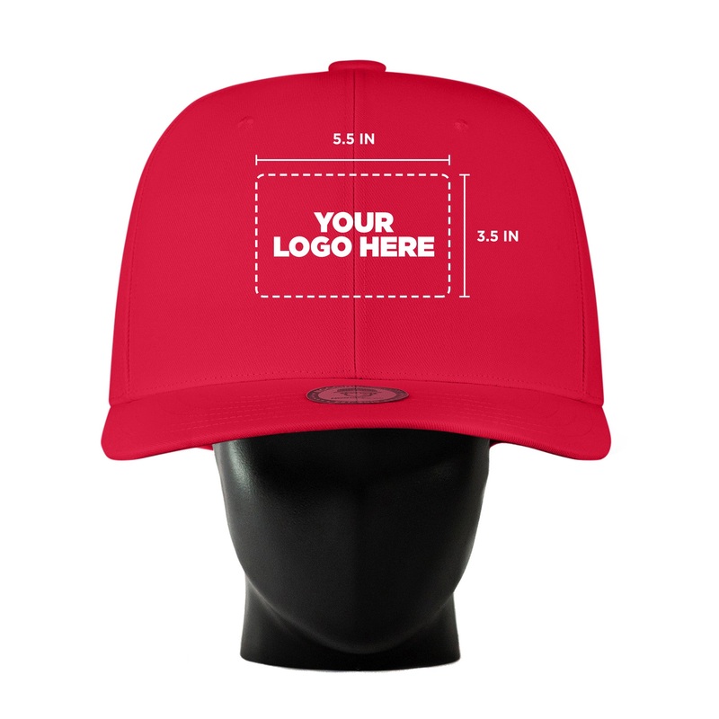 Red L/XL Custom Noggin Red L/XL Custom Patch