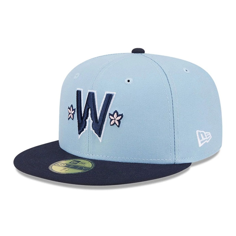 Washington Nationals MLB City Connect Light Blue 59FIFTY Fitted Cap 6 7/8