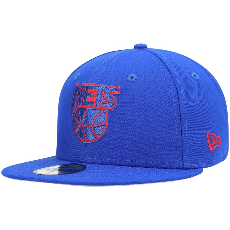 New Era Blue Brooklyn Nets Hardwood Classics Collection 59FIFTY Fitted Hat