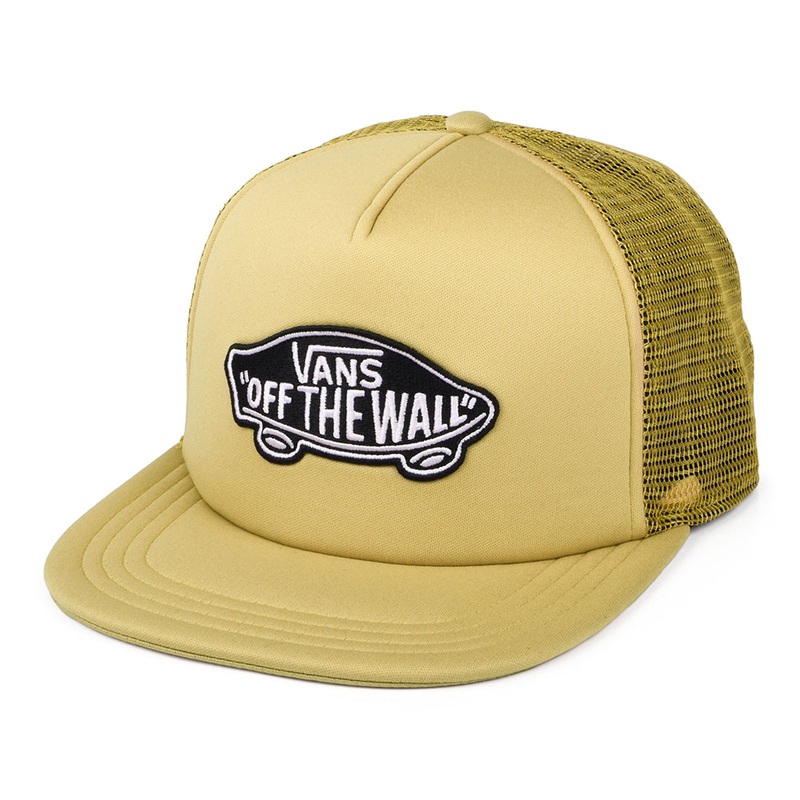Vans Hats Classic Patch Trucker Cap – Taupe Adjustable