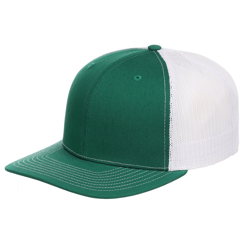 Richardson 112 Trucker – Kelly Green/White Adjustable