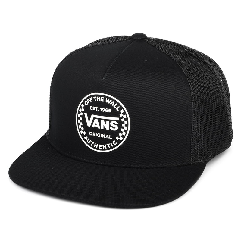 Vans Hats Bainbridge Trucker Cap – Black Adjustable