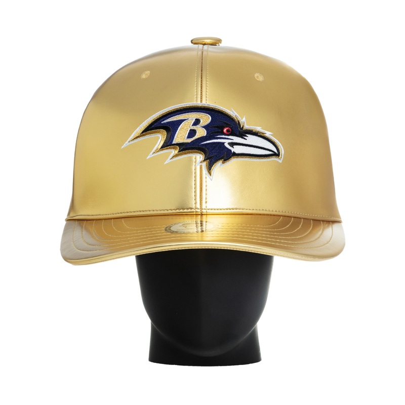 Baltimore Ravens “Chrome Dome” Noggins Black “Chrome Dome” (S/M)