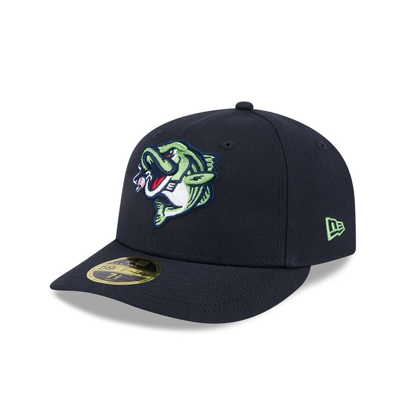 Gwinnett Stripers Low Profile 59FIFTY MiLB Authentic Home Navy Cap 6-7/8