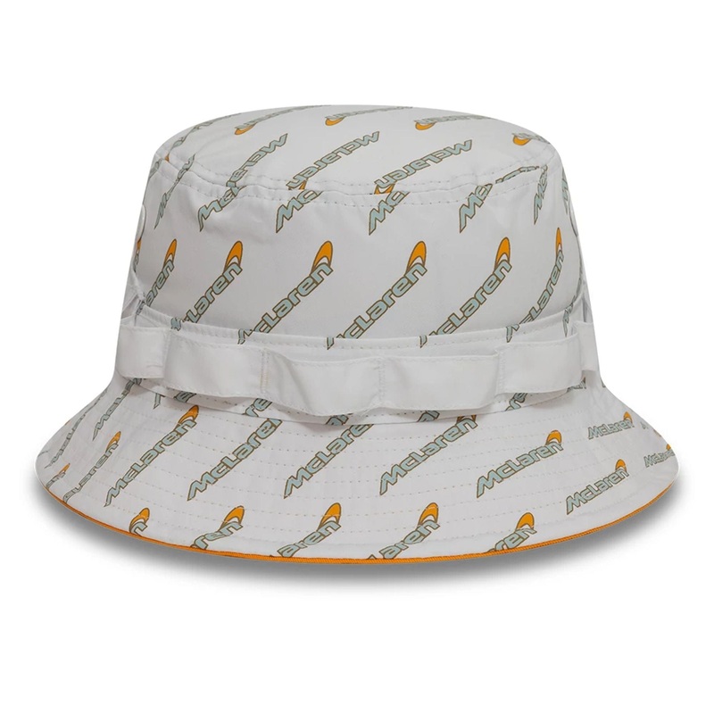 McLaren x Reiss White Adventure Bucket Hat XS