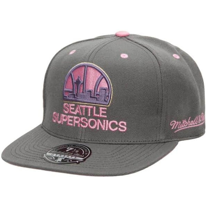 Mitchell & Ness Seattle Supersonics ‘Lavender Dreams’ Fitted Hat