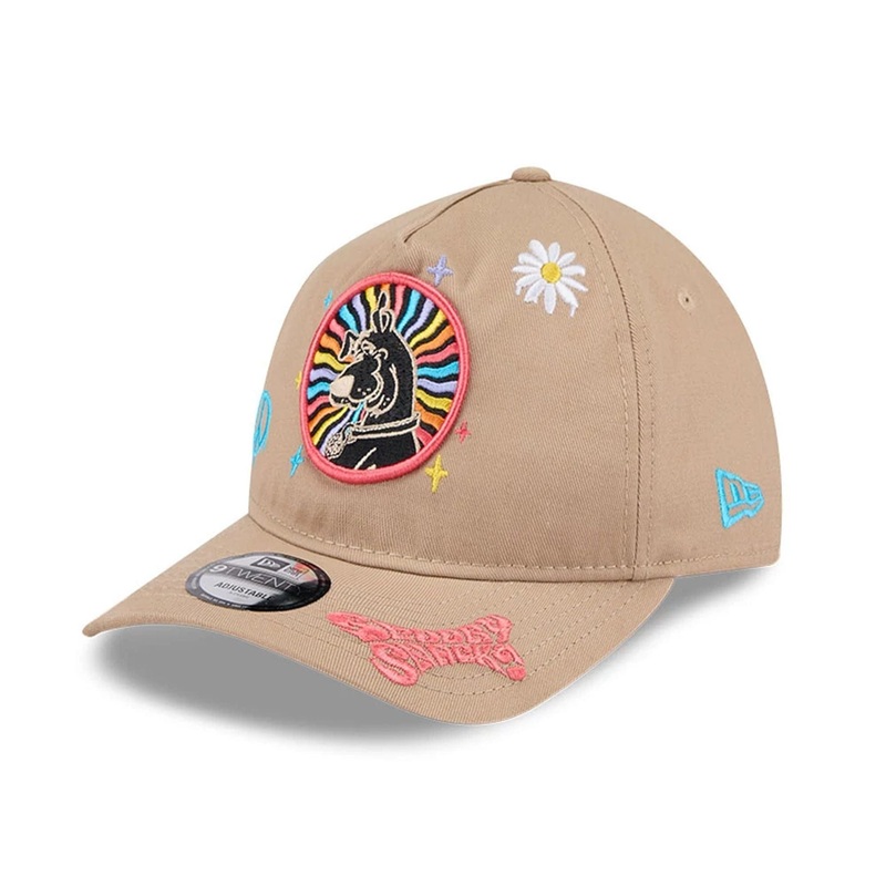 Scooby Doo Light Beige 9TWENTY A-Frame Adjustable Cap OSFM