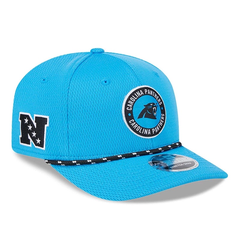 Carolina Panthers NFL Blue 9SEVENTY Stretch Snap Adjustable Cap OSFM