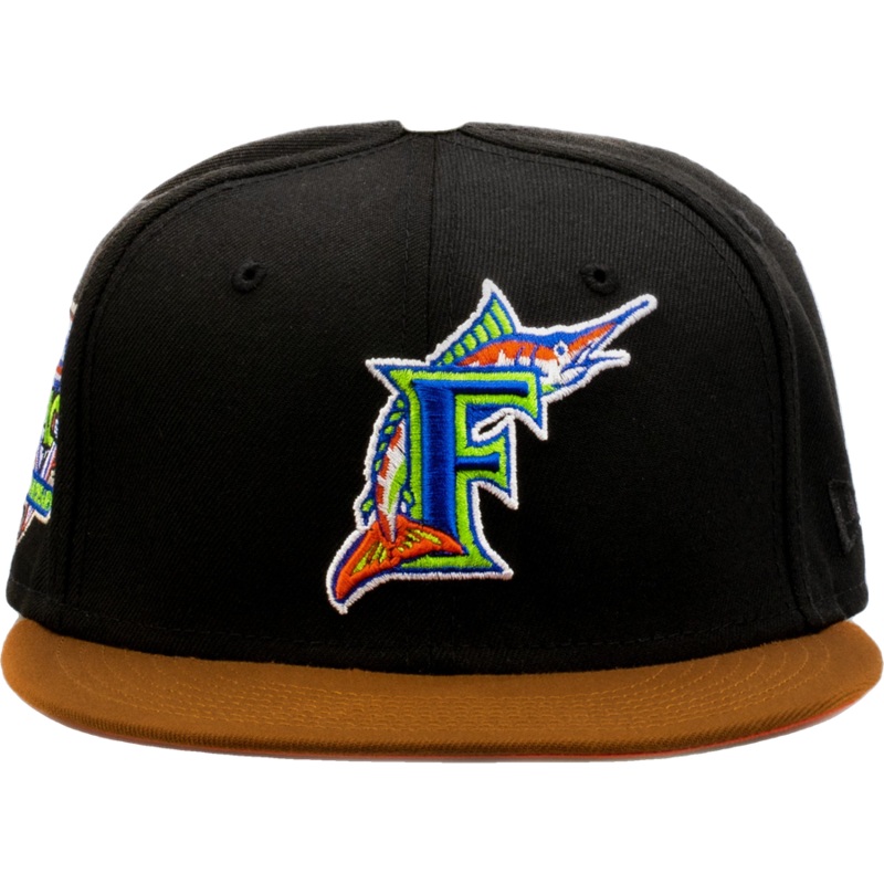 New Era x Shoe Palace Florida Marlins “Gingerbread” 59FIFTY Fitted Hat