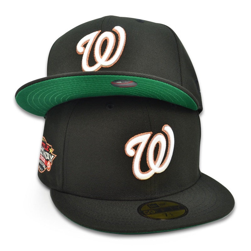 Washington Nationals 2006 BATTLE OF THE BELTWAY Exclusive New Era 59Fifty Fitted Hat – Black 6 7/8