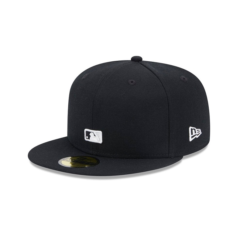 Chicago White Sox 59FIFTY MLB Reverse Logo Black Cap 6-7/8
