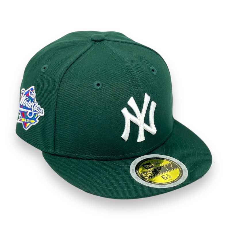 “KIDS” NEW YORK YANKEES (GREEN) “1998 WORLDSERIES” NEW ERA 59FIFTY FITTED 63/8