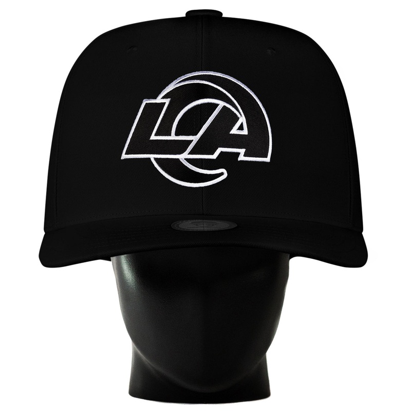 Los Angeles Rams “Blackout” Noggin Black (S/M)
