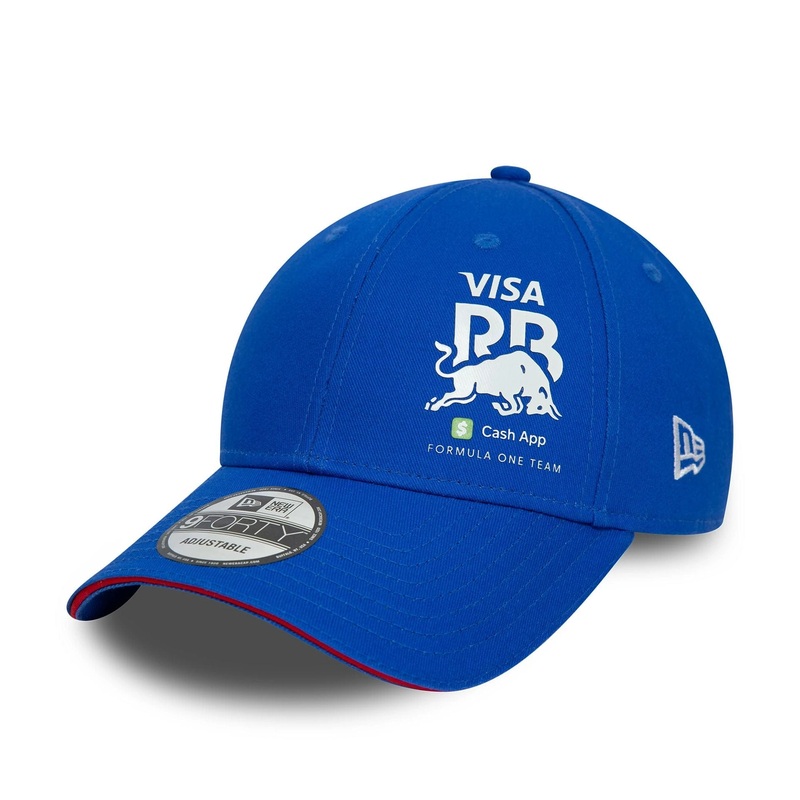 Visa Cash App Racing Bulls Flawless Dark Blue 9FORTY Adjustable Cap OSFM