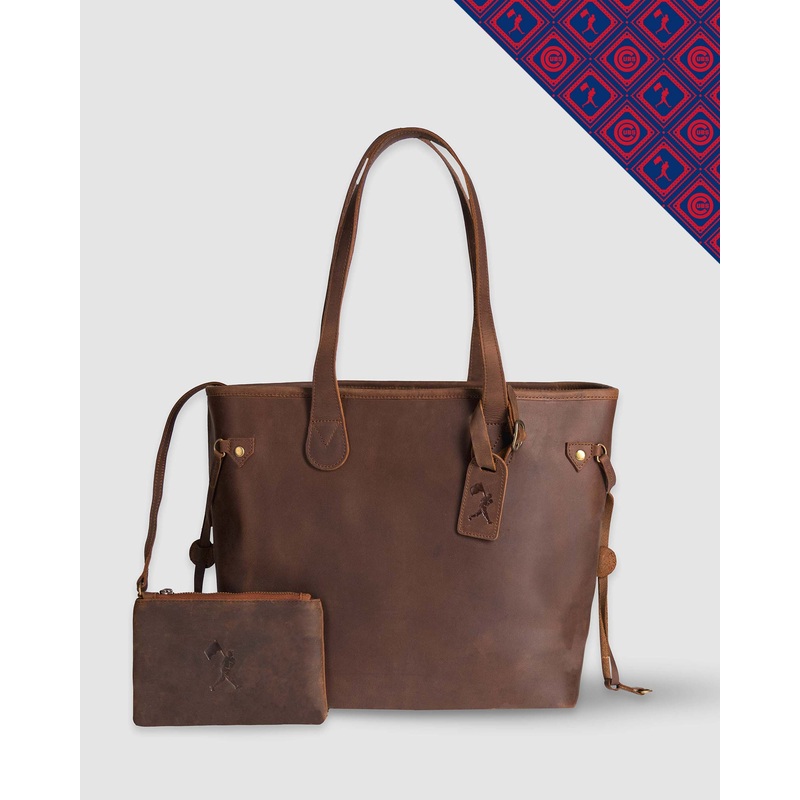 Alison Tote Bag and Clutch Bag – Chicago Cubs
