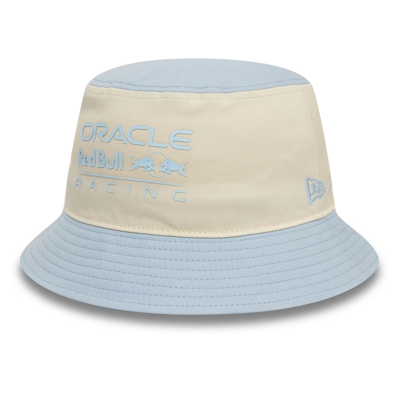 Red Bull Racing Contrast Cream Bucket Adjustable Cap S