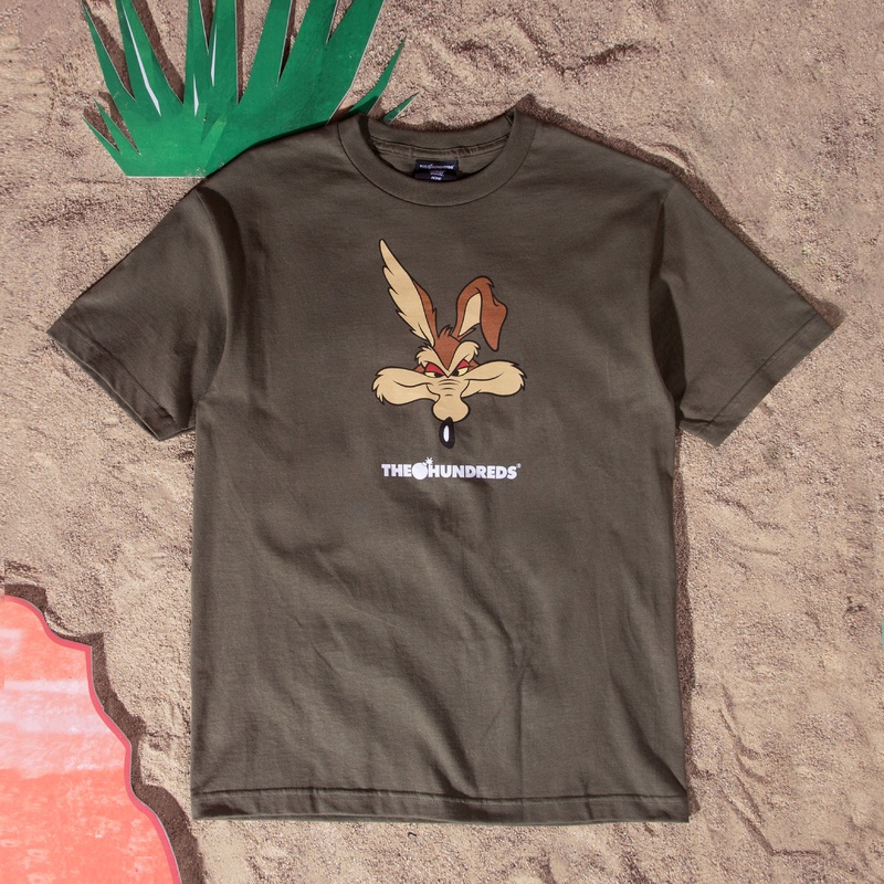 The Hundreds x Acme Wile T-Shirt (Army Green) m