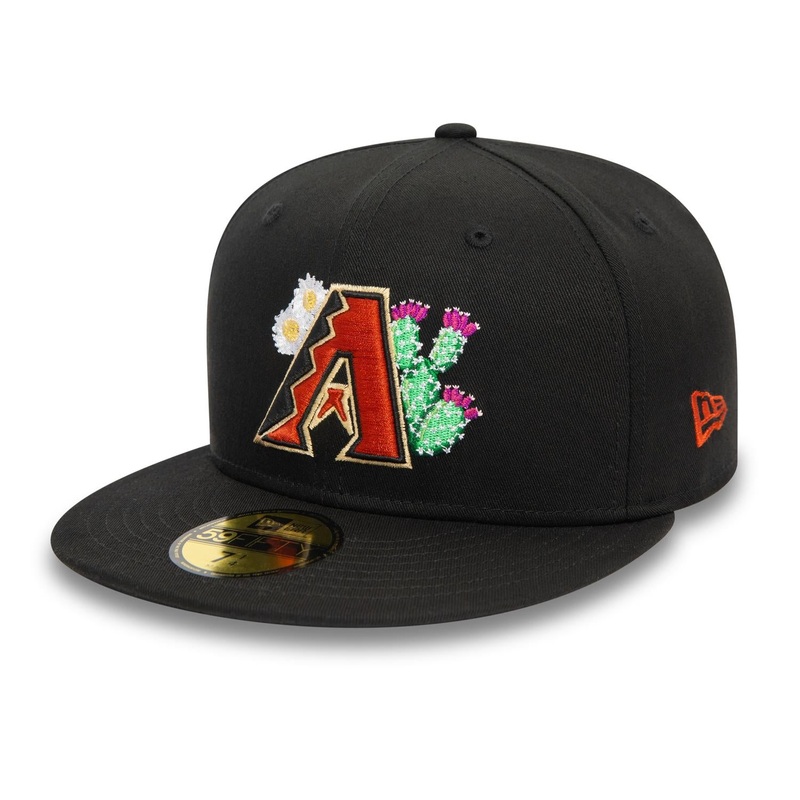 Arizona Diamondbacks 59FIFTY MLB Icon Black Cap 6-7/8