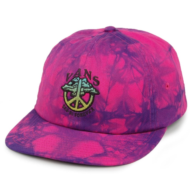 Vans Hats SK8-Hi Forever Jockey Baseball Cap – Fuchsia Adjustable