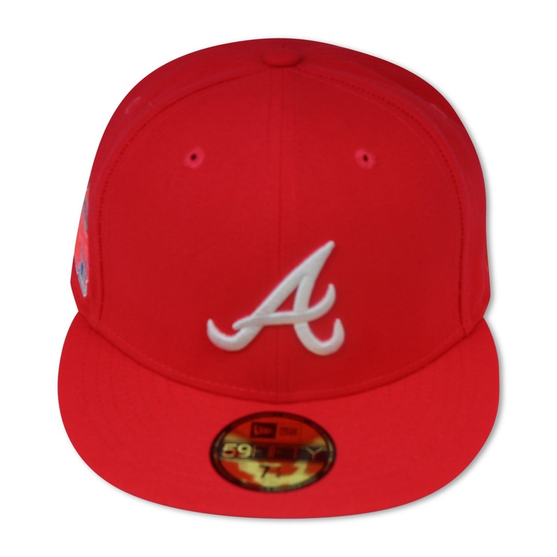ATLANTA BRAVES (INFARED) “2000 ALLSTARGAME” NEW ERA 59FIFTY FITTED (SKY BLUE UNDER VISOR) (S) 67/8