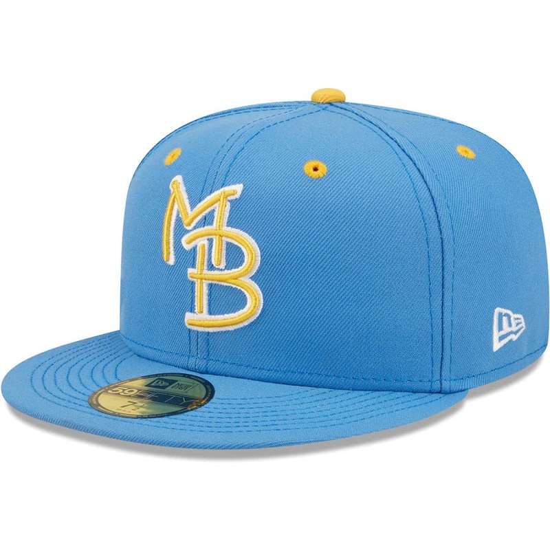 New Era Myrtle Beach Pelicans Authentic Collection Team Home 59FIFTY Fitted Hat
