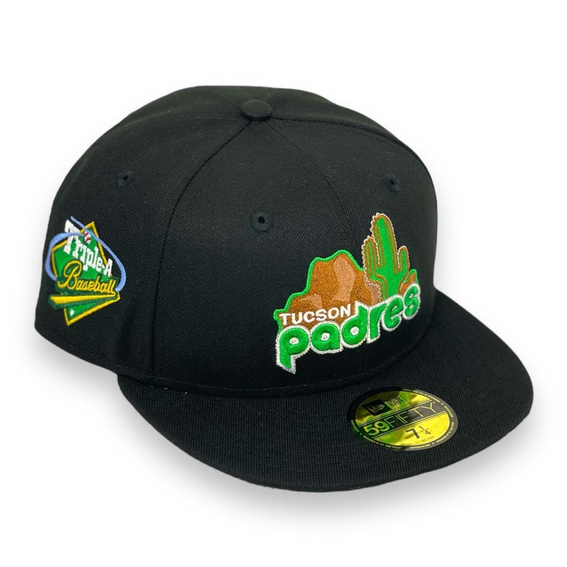 TUCSON PADRES “TRIPLE A BBALL” NEW ERA 59FIFTY FITTED (GREEN UNDER VISOR) 7